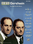 10 for 10 Sheet Music: Gershwin piano sheet music cover